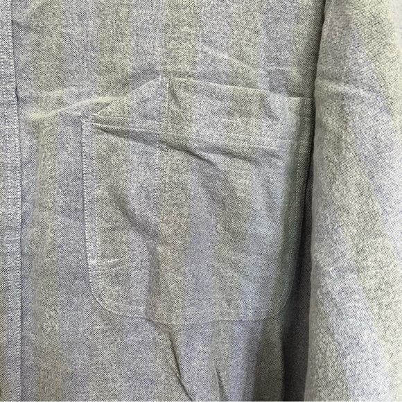Men’s At. John’s Bay Heavyweight Striped Flannel Jacket Shirt Size XL Tall - Picture 2 of 8